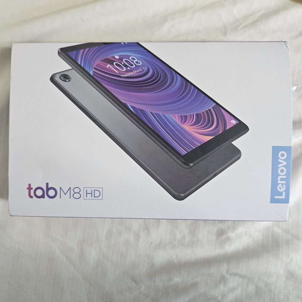 Lenovo Tab M8 HD, Wi-Fi, 2G + 16 GB, 8" Tablet - Iron Grey - Bundle